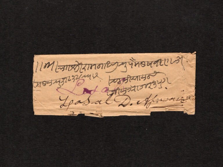 India 1884 Queen Victoria Cover From Hingoli To Losal