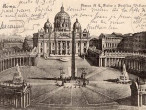 1905 Picture Postcard on Siassa di S. Pietro