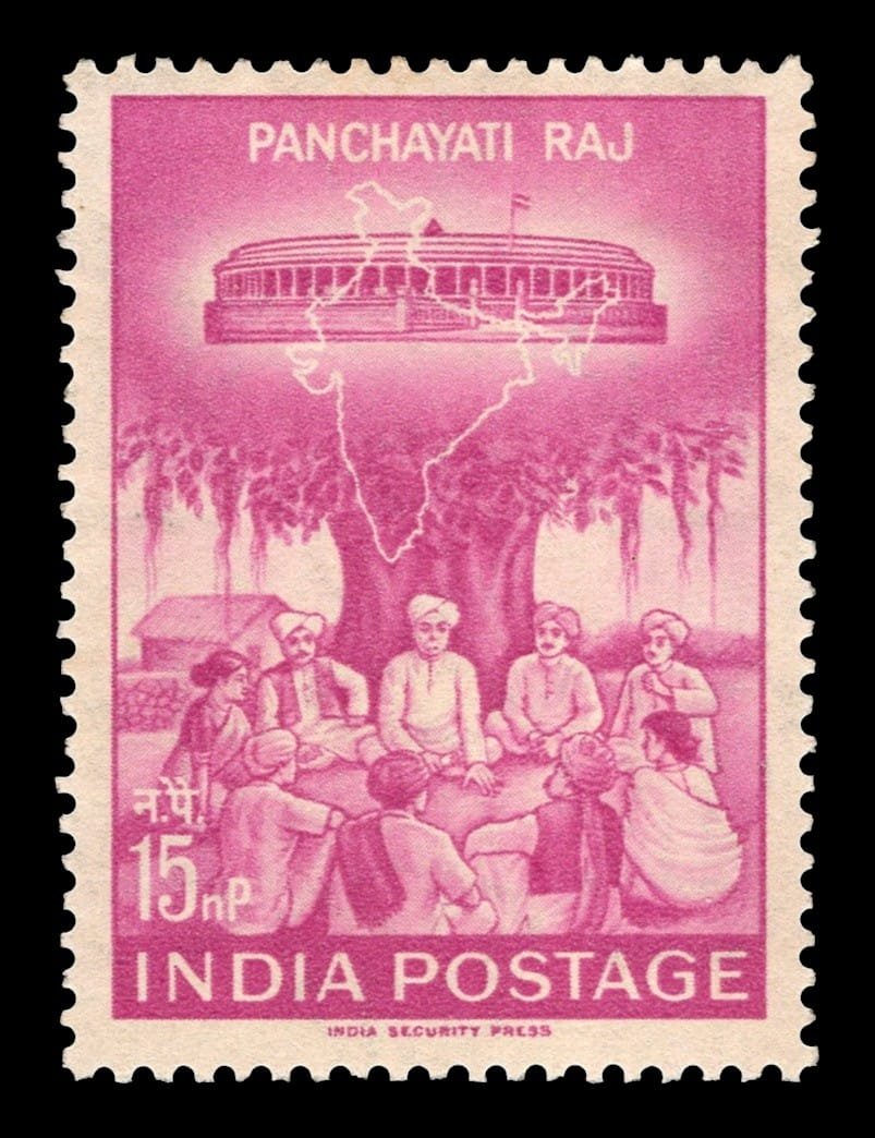 Inauguration of Panchayati System of Local Government