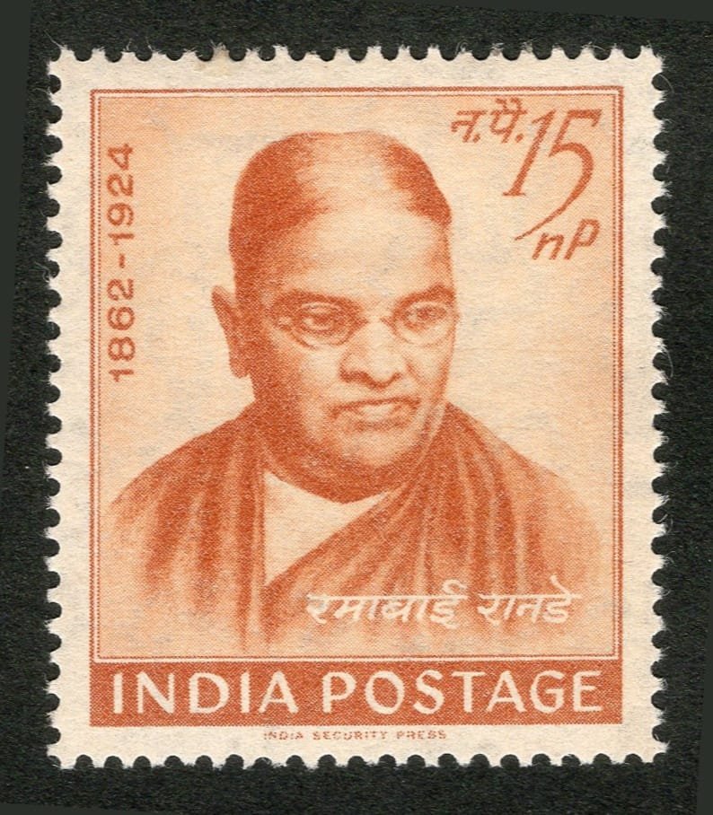 Birth Centenary of Ramabai Ranade (1862-1924)